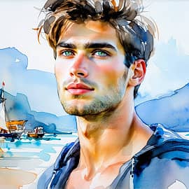 Из серии работ "Мужской портрет"