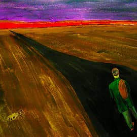 Человек с рюкзаком