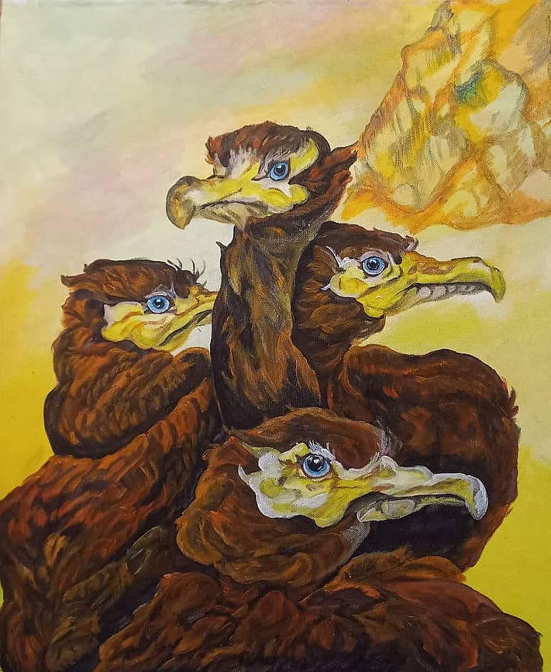 Бакланы. Вечер.