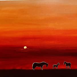 А по ночам мне снится конь..