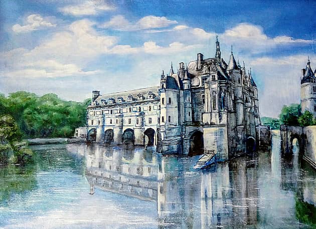 Замок  Шенансо.Франция