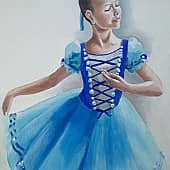 Портрет балерины