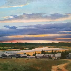 Мезень вечерняя. Малая Пысса.