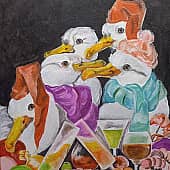 Охотоморские пацаны отмечают