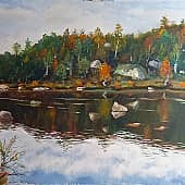 Озеро "Пистолет". Снежногорск.