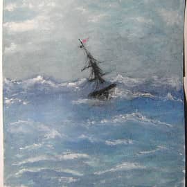 Море (акварель)