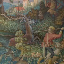 В ПОИСКАХ ЕДИНОРОГА (фрагмент картины)