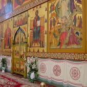 Иконостас Варлаамо-Хутынского монастыря в Великом Новгороде. (2), художник Игорь Юрьевич Дрождин