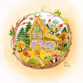 Домик в лесу (2)