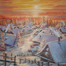 Деревенька.