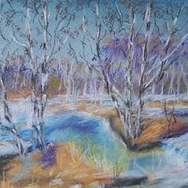 Весенний пейзаж.