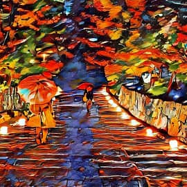 Дождливый вечер-1.