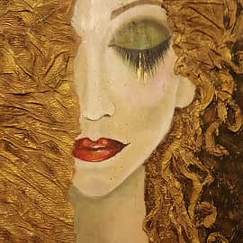 По следам Климта  "Слезы Фреи"