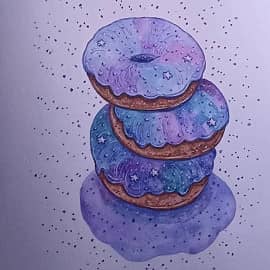 Сладкие пончики