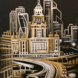 Ночная Москва