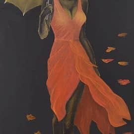 Девушка- осень