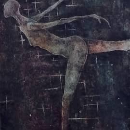 "Дельтапланеристка"... но возможно и так : "Грёзы дельтапланеристки"...