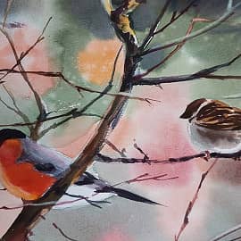 "В предчувствии весны"