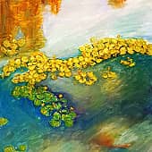 На озере Тихом.