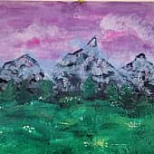 Альпийские луга (1), художник Наталия
