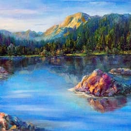 Горное озеро 2