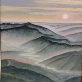 Вечер в горах