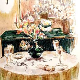 Вечер в ресторане