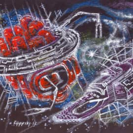 В глубинах Космоса.