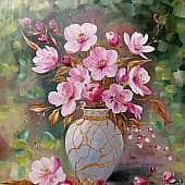 Розовые цветы