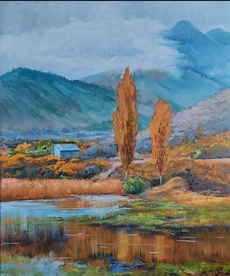 Осенний Дагестан. По фотографии и с любезного разрешения Ф. Лашкова