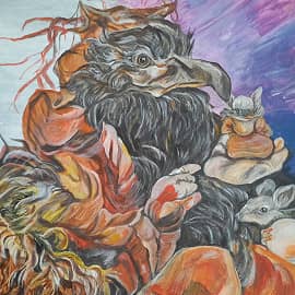 Кутх и мышки.Мирный договор.