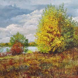 Бия в осеннем наряде