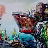 " Бросил якорь..."