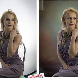 Портрет до и после