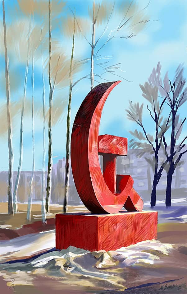 Памятник 20-го века в посёлке Сиверский