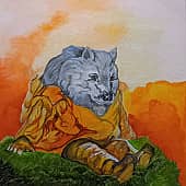 Сказочный персонаж Серый Волк