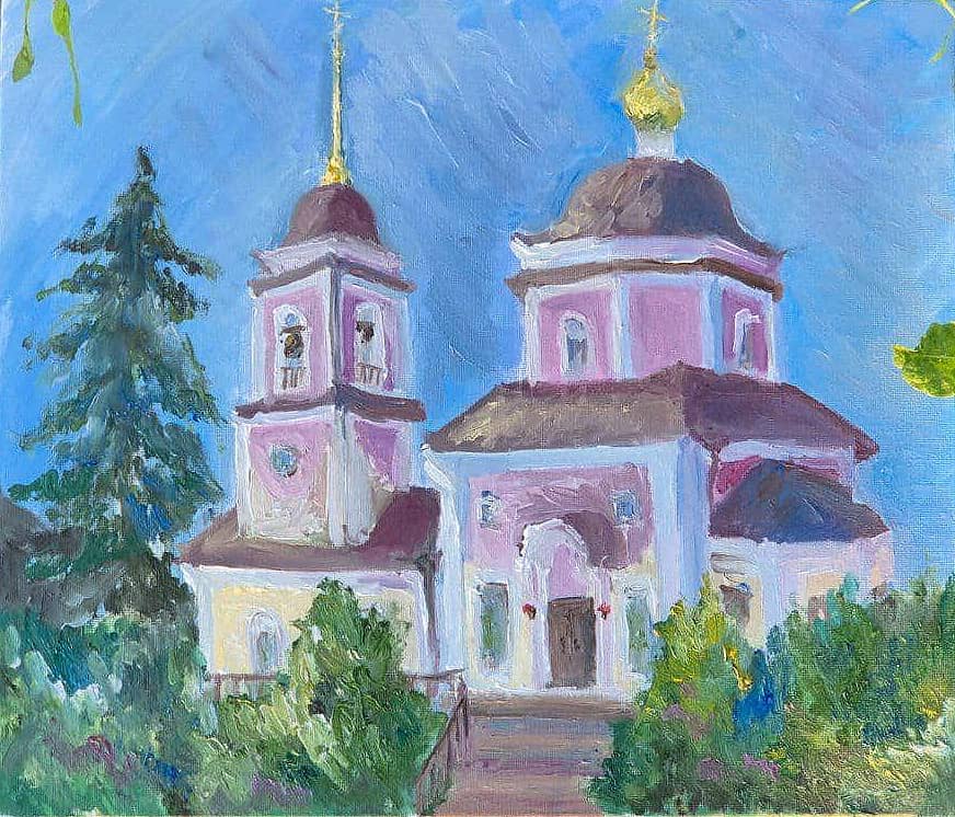 Никольский храм в деревне Дарьино