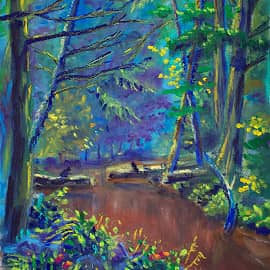 Лесная речушка