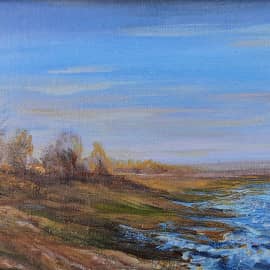 Ранняя весна. Картина ZhNataly