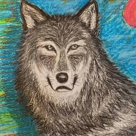 Луна и волк