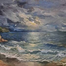 Морской пейзаж 1