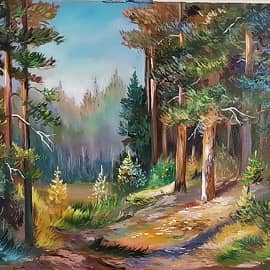 Сосновый лес