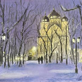 В зимнем парке