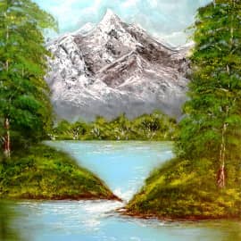 Горное озеро