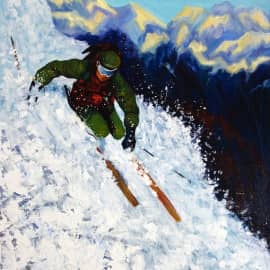 Крутой спуск