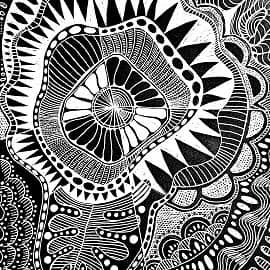 Космический цветок