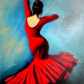 Картина "Фламенко"