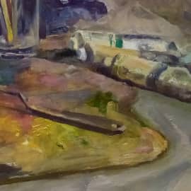 Перед работой. Фрагмент