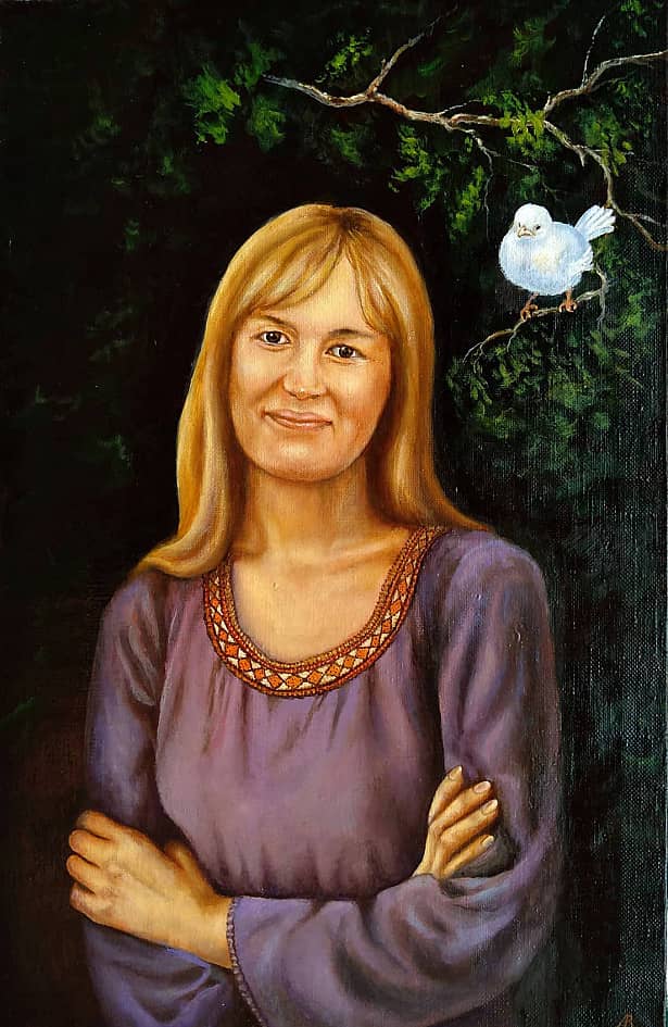 Портрет с белым воробьем  Portrait with White Sparrow