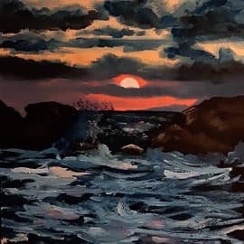 Поглощающий закат